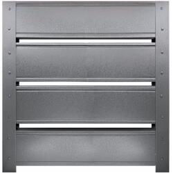 Top Profil Sistem Panou gard casetat Terra finisaj Mat Gri Grafit Ral 7024 150 cm x 102.4 cm H (20016)