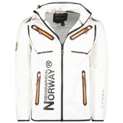 Geographical Norway jachetă bărbătească RAINBOW MEN softshell Alb XL