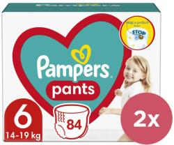  2x PAMPERS Pantaloni Chiloți scutec de unică folosință 6 (15 kg+) 84 buc - MEGA PACK