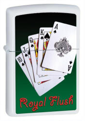 Zippo öngyújtó ajándék gravírozással - 28038 Royal Flush (28038)