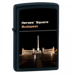 Zippo öngyújtó ajándék gravírozással - 218 Hungary - Heroes Square (218_Hungary_Heroes_Square)