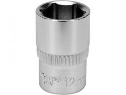 TOYA Dugókulcs 12 mm 1/4" hatlap cv (YT-14128) (YT-14128)