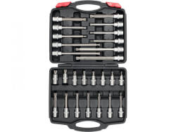 TOYA Bit Dugókulcs Készlet 26 Részes 1/2" Spline (yt-77542) (yt-77542)