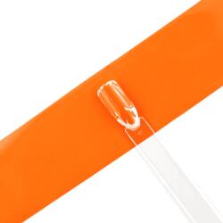 Everin Folie de transfer BP-35 4x100 cm | Decor portocaliu intens pentru unghii (BP35)