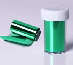 Everin Folie de transfer BP-09 Green 4x100 cm | Decor metalic verde pentru unghii (BP09)