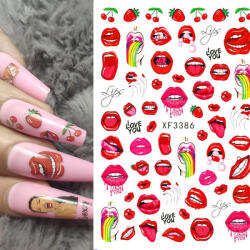 Everin Sticker decor unghii XF3386 - XF3386 - Everin. ro (XF3386)