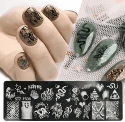 Everin Matrita decor unghii stz-fs08 - stz-fs12 - everin (STZ-FS08)