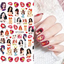 Everin Sticker decor unghii XF3388 - XF3388 - Everin. ro (XF3388)