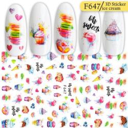 Everin Sticker decor unghii F647 - F647 - Everin. ro (F647)