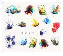 Everin Tatuaj decor unghii STZ-980 - STZ980 - Everin. ro (STZ980)