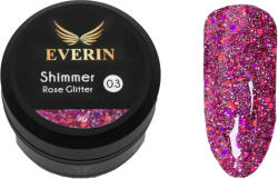 Everin Gel color Shimmer Rose Glitter Everin 5ml- 03 - SRG-03 - Everin. ro (SRG-03)