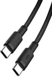 XO Design Cablu Date si Incarcare XO Design USB-C - USB-C XO NB-Q199 100W 1.5m Negru