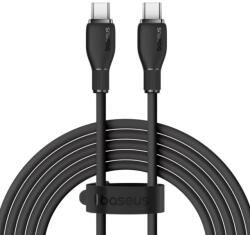 Baseus Cablu Date si Incarcare Baseus USB-C - USB-C Pudding 100W 1.2m Negru