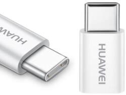 Huawei Adaptor Date si Incarcare Huawei microUSB - USB-C AP52 Alb (ad/micrUSB/USB-c/AP52-bl)