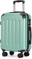 BONTOUR VERTICAL 4 Kerekes Kabin Bőrönd 55x39x20cm Púderzöld (120841-PowderGreen) - vasbutor