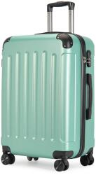 BONTOUR vertical 4 kerekes közepes bőrönd 65x44, 5x27cm, m méretű, púderzöld (120842-PowderGreen) - vasbutor