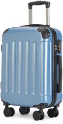 BONTOUR vertical 4 kerekes kabin bőrönd 55x39x20cm jégkék (120841-IceBlue) - vasbutor