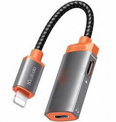Mcdodo Cablu Adaptor Mcdodo Lightning la 2x Lightning pentru Apple iPhone Oryx Series 0 1M (CA-0490)