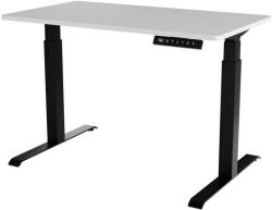 Cama MEBLE Birou Gaming Cama MEBLE Desk with electric height adjustment MOON 121x67x72-120 Black/White (104020)