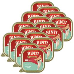 RINTI Rinti Gold Mini Adult tavă cerb şi vită 16 x 100 g