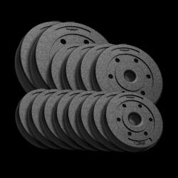 Rebel Súlyzókorongok ( 8x1, 25kg + 4x2, 5kg + 2x5kg ), 31mm, REBEL ACTIVE (RBA-2106) Súlytárcsa