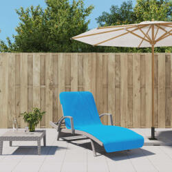 vidaXL 2 db türkizkék 400 GSM szövet strandtörölköző 75 x 200 cm (362680)