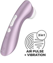 Satisfyer Stimulator Pro 2+, 11 Moduri Suctiune, 10 Moduri Vibratii, USB, Violet Vibrator