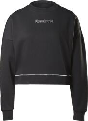 Reebok Sport felső Reebok Piping Crewneck, Fekete, Nők XL fekete