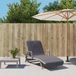 vidaXL 2 db antracitszürke 400 GSM szövet strandtörölköző 75 x 200 cm (362674)