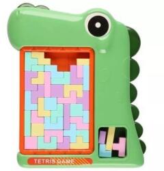 Man Yuk Toys Dinoszaurusz formájú tetrisz játéktábla - Zöld (AAA-24)