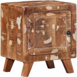 vidaXL éjjeliszekrény 40x32x46 cm tömör újrahasznosított fa (4104509) - vidaxl