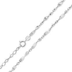 ÉkszerM Fehérarany Lánc (méret: 41-44) AU 90439