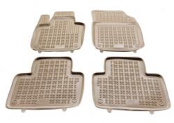 Rezaw-Plast Covorase Presuri Auto Cauciuc Dedicate Bej Volvo XC90 II 2015-2024 (ALM 200413B)