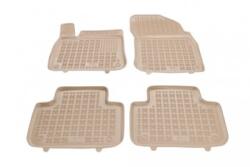 Rezaw-Plast Covorase Presuri Auto Cauciuc Dedicate Bej VW TOUAREG 3 2018-2024 | PORSCHE CAYENNE 3 2017+ | PORSCHE CAYENNE COUPE 2019+ (ALM 200126B)