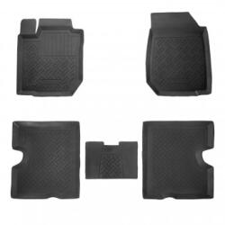 Rezaw-Plast Covorase Presuri Auto Cauciuc Dedicate Dacia LOGAN I 5-PIESE 2004-2012 (ALM 1005)