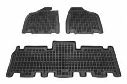 Rezaw-Plast Covorase Presuri Auto Cauciuc Dedicate Kia CARNIVAL II 5 loc 2005 - 2014 | Kia SEDONA 5 loc 2006 - 2014 (ALM 201011A)
