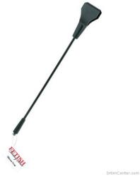  Szilikon paskoló pálca Silicone Crop Black 41 cm