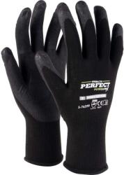 STALCO Munkavédelmi kesztyű, nylon, fekete, 11-es méret, NITRILE FLEX FOAM, STALCO PERFECT POWERMAX (S-76409)