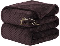 Ralex Pucioasa Patura Cocolino DOT gofrata 200x230 cm Maro Pucioasa Patura