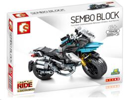 SEMBO Block - Versenymotor építőjáték készlet (S-701108)