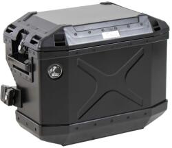 Hepco&becker Xplorer Cutout Alumínium Jobb Oldaldoboz 37l, Fekete