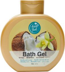 Fresh & Feel Gel de dus cu vanilie si cocos Fresh Feel Vanilla and Coconut Bath Gel 750 ml (62703)