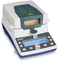 KERN DAB 200-2IR (200g/0, 01g és 0, 05százalék) nedvességelemző digitális labor és analitikai mérleg (DAB 200-2IR)