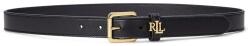Lauren Ralph Lauren bőr öv fekete, női, 412968763 - fekete L