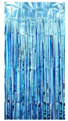  Party függöny fényes világoskék