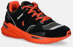Ralph Lauren sportcipő Trackster 250 fekete, 809955687002 - fekete Férfi 41