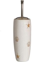 BISK Perie WC Bisk, pe podea, plastic, alb, BIS00471 (BIS00471)