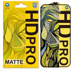 Folie pentru iPhone 16 Plus - Lito HD Pro Matte - Negru