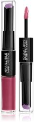 L'Oréal Infallible 24H дълготрайно червило и гланц за устни 2 в 1 цвят 302 Rose Eternite 5, 7 гр