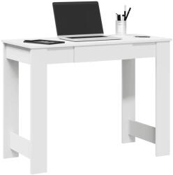 vidaXL fehér forgácslap íróasztal 100x45x75 cm (860427)